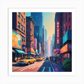 New York City 6 Art Print