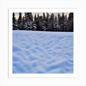 Winter Landscape (1) Art Print