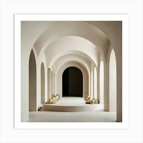 Arched Passageway Art Print