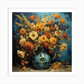 Vase of Flowers Art Print