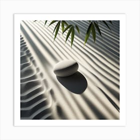 Zen Sand 1 Art Print