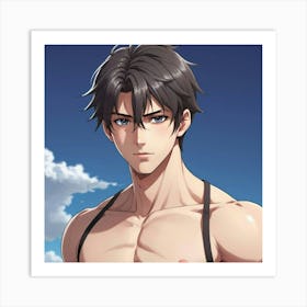 Man In A Bikini Art Print