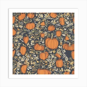 In the Eyes of a Pumpkin Art Print