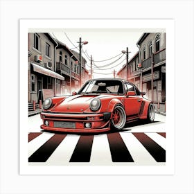 Porsche 911 1 Art Print