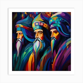 Three Wise Men Art Print