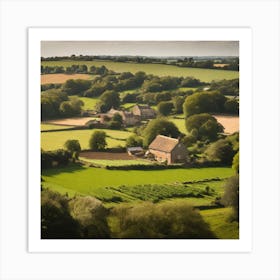 Country Landscape 1 Art Print