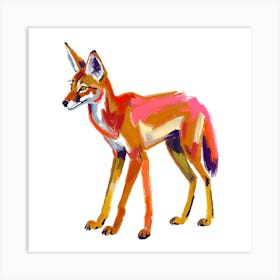 Ethiopian Wolf 03 1 Art Print