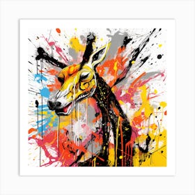 Giraffe 7 Art Print