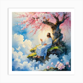 Jesus Under The Cherry Tree3 Poster