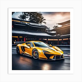 Mclaren Gt 4 Art Print