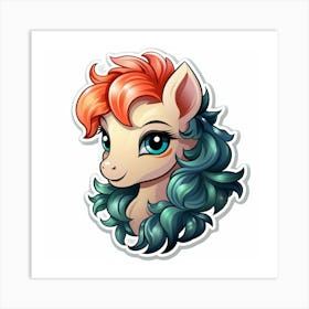 My Little Pony Sticker Art Print