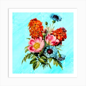 Bouquet Of Flowers 10 Art Print