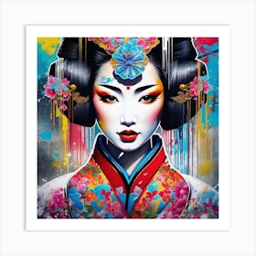 Geisha 146 Art Print