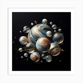 Planets Art Print