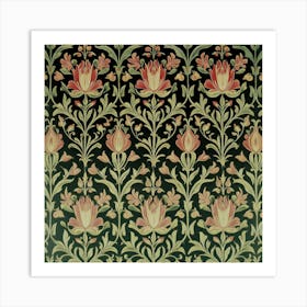 Floral Pattern Art 3 Art Print