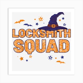 Locksmith Squad Witch Halloween Matching 1 Art Print