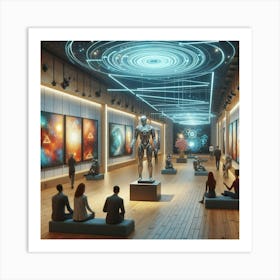 Space Museum Art Print