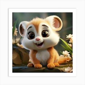 Cute Mouse 12 Art Print