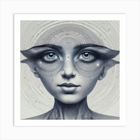 Ethereal Woman 2 Art Print