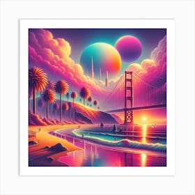 Golden Gate Bridge 2 Art Print