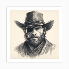 Red Dead Redemption Art Print