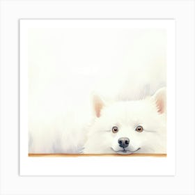 Eskimo Dog Art Print