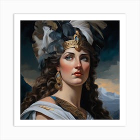 Greek Goddess 33 Art Print