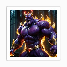 Demon 2 Art Print