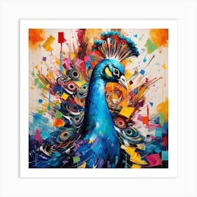 Peacock 2 Art Print