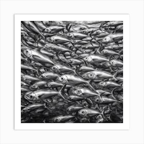 School Of Fish Art Print