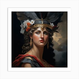 Greek Goddess 9 Art Print