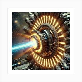 Solar Harnessing Array Art Print