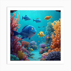 Finding Nemo Art Print