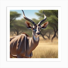 Antelope Art Print