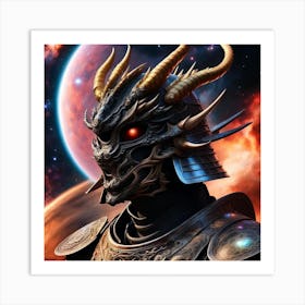 Samurai Warrior Art Print