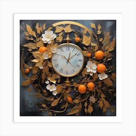 Clock Art Print