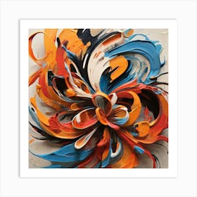 Abstract Painting 19 Art Print