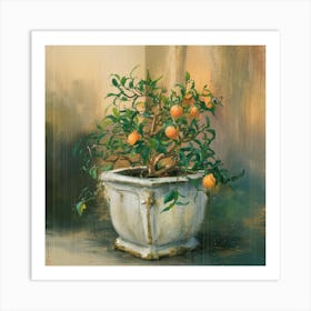 Orange Tree Art Print