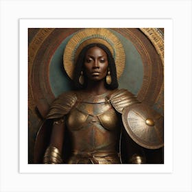 Warrior Queen Art Print