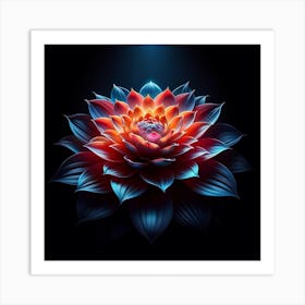 Lotus Flower 24 Art Print