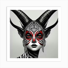 Zebra Art Print