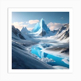 Polar Landscape Art Print