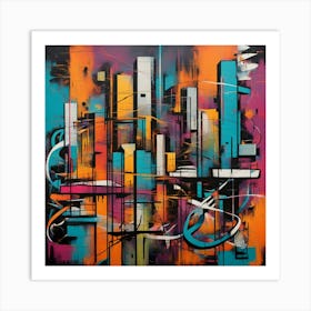 Cityscape Art Print