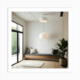 Modern Living Room 2 Art Print