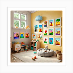 Children'S Room 1 Art Print