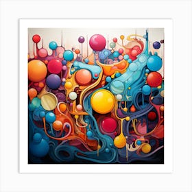 Abstract Painting 1 Art Print