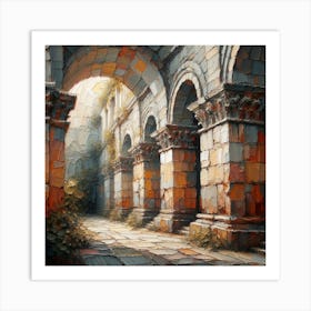 Stone Walled Art Print