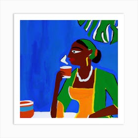 Café Zuzu 3 Art Print