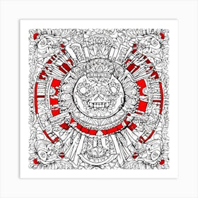 Day Of The Dead 19 Art Print