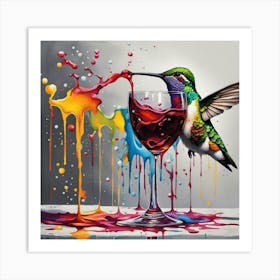 Hummingbird Art Print